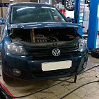 Volkswagen Golf Plus замена гидравлической части мехатроника и вилки 6/R передачи #s0
