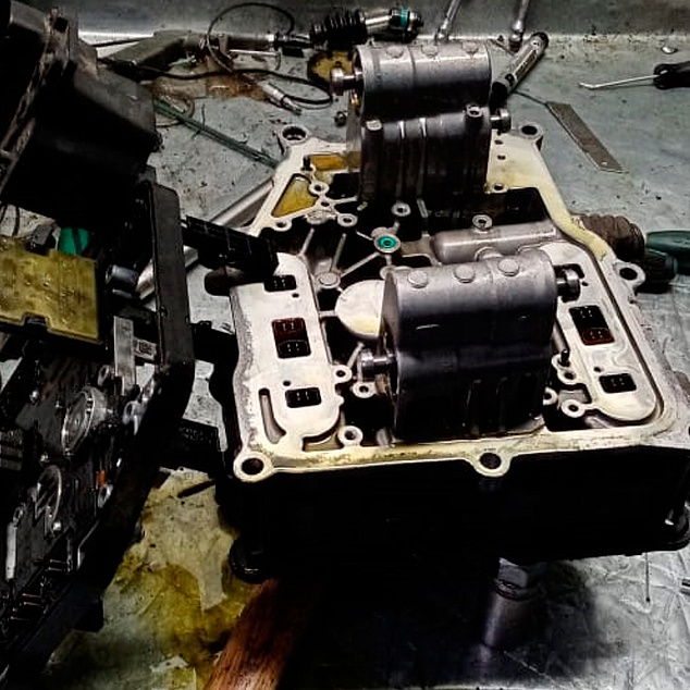 Сеат Леон ремонт мехатроника DSG-7 DQ200 #b3